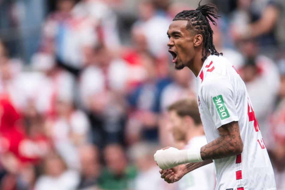 Mit zehn Treffern war Damion Downs (20) in der abgelaufenen Saison der erfolgreichste Torschütze beim 1. FC Köln.