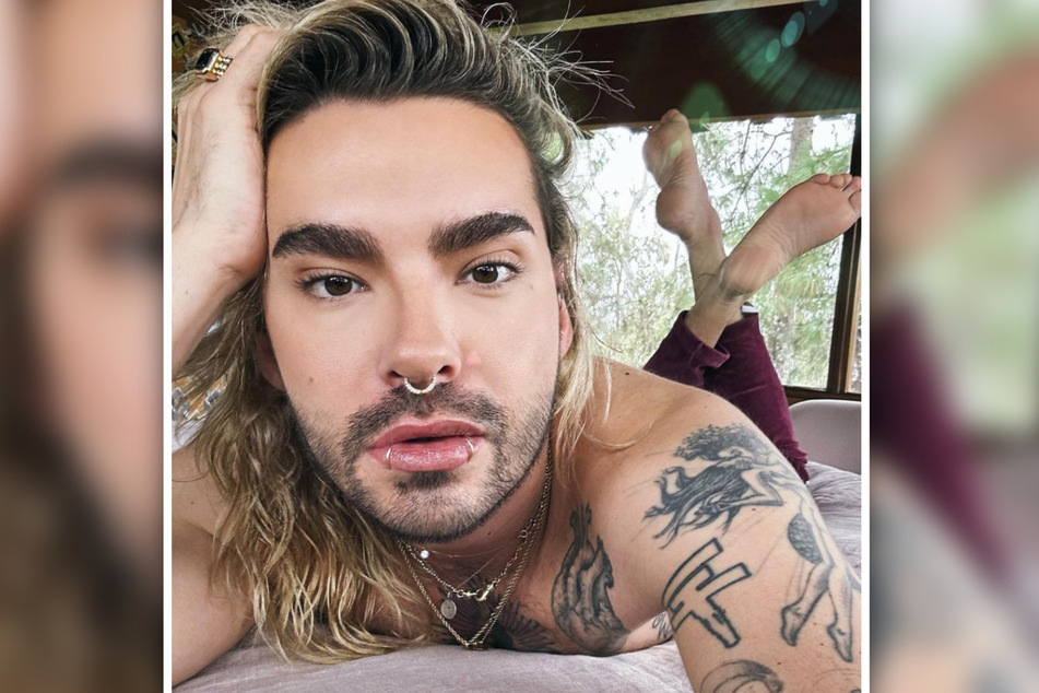 Bill Kaulitz (34) würde sein Bett auch mit zwei weiteren Personen teilen.