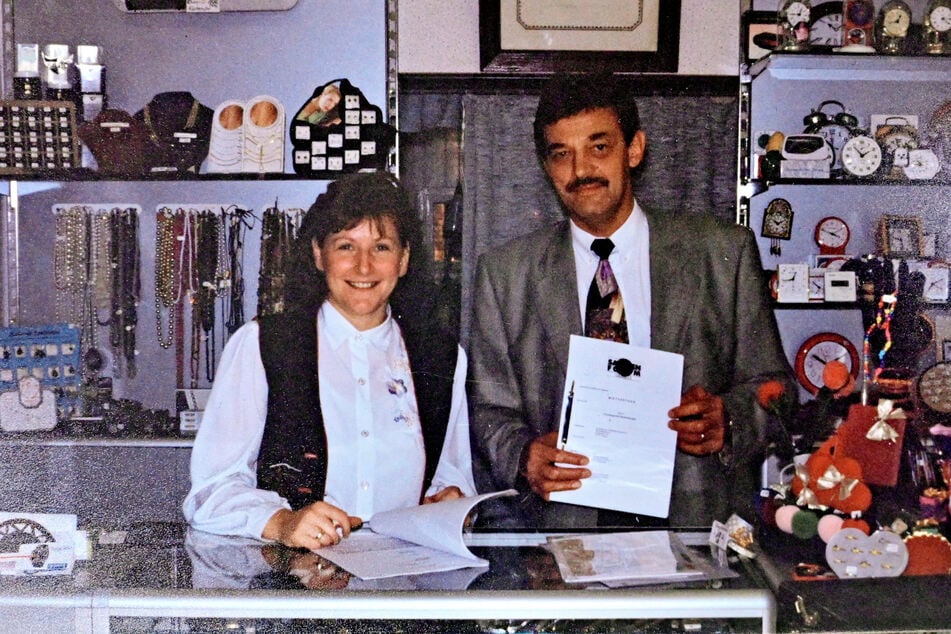1994 bekam Christina Nowotnik den Vertrag für ihren Laden im Sachsenforum.