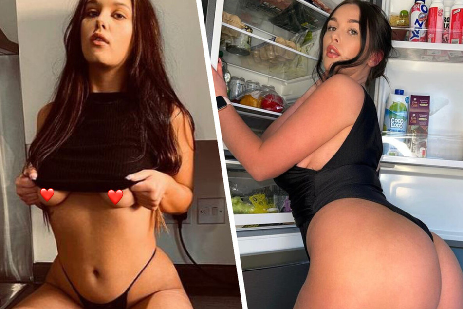 Ist jetzt Erotik-Model: Tiffany Diaz (24). Das ist viel besser, als im Supermarkt zu arbeiten, findet sie.