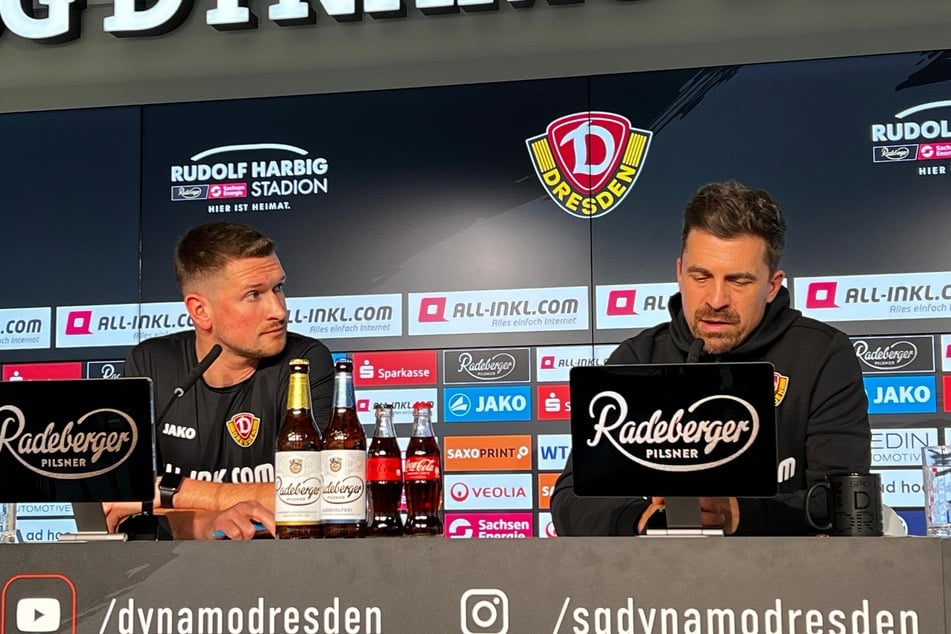 Thomas Stamm (r.) steht gegen die SpVgg Unterhaching beinahe der gesamte Kader zur Verfügung.