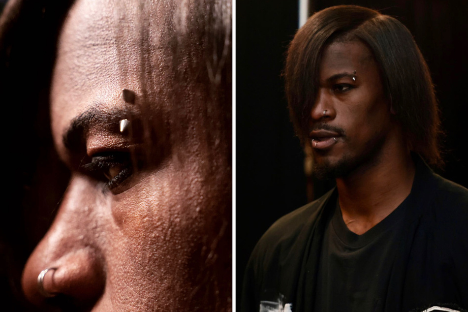 Jimmy Butler debuted a new look for Media Day — and his emo makeover i, Jimmy Butler