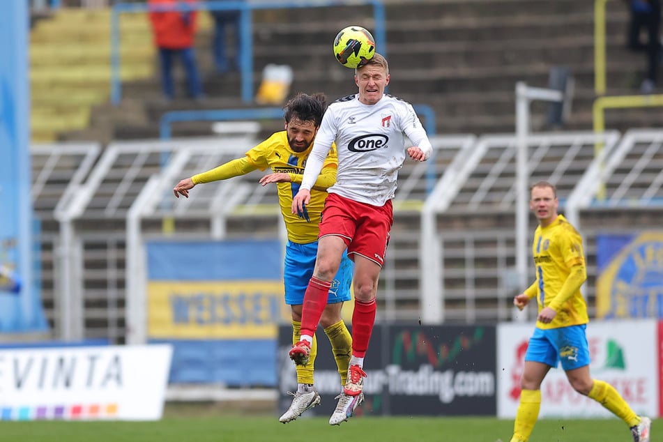 Wechselt von Meuselwitz zum FSV Zwickau: Daniel Haubner (26, v.)