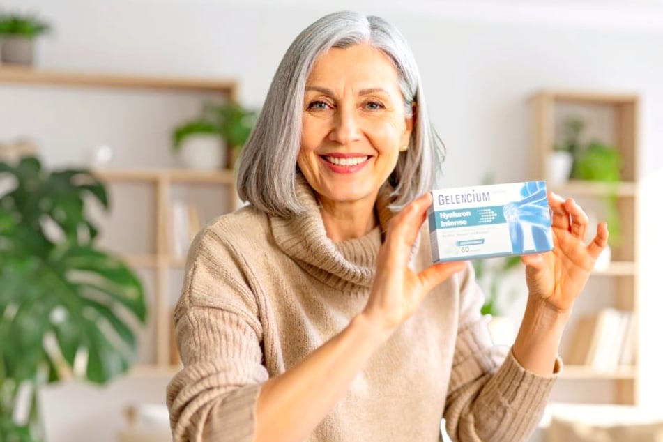 Die patentierte GREENIURONIC®-Technologie in Gelencium Hyaluron Intense trägt dazu bei, Schmerzen zu verringern und die Beweglichkeit zu steigern.