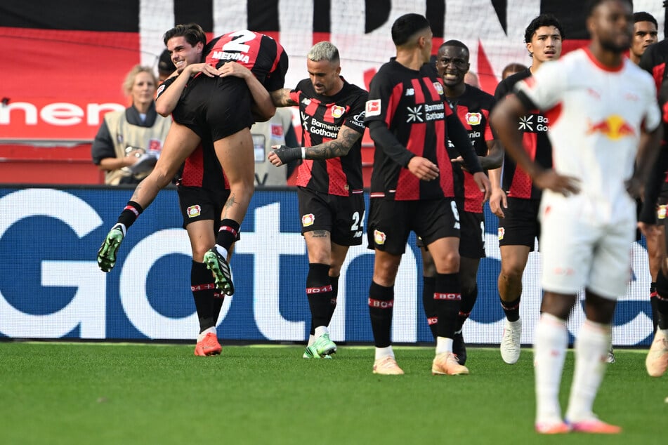 So wenig wie offensiv von den Sachsen kam, war durch das 2:0 von Leverkusen die Sache eigentlich schon erledigt.