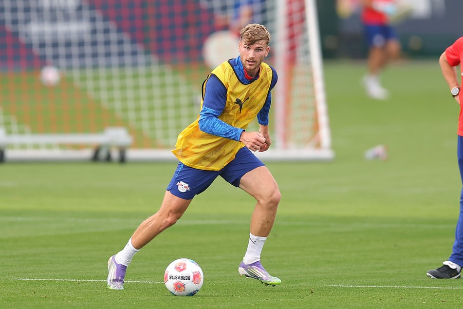 Nicht ausgeschlossen, dass Timo Werner (29) für RB Leipzig aufläuft.