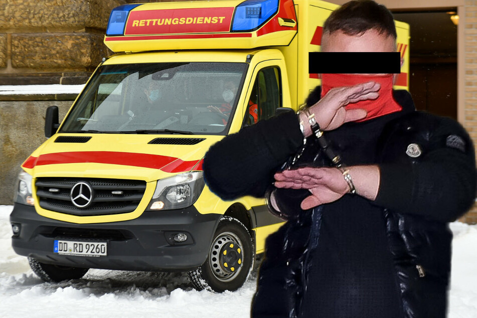 Wenige Minuten vor dem Prozess: Mutmaßlicher Frauenschläger landet selbst im Krankenhaus!