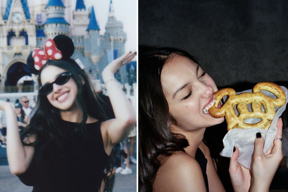 Olivia Rodrigo celebrated a day off from the GUTS World Tour with a trip to Walt Disney World alongside her backup dancers and other crew members.