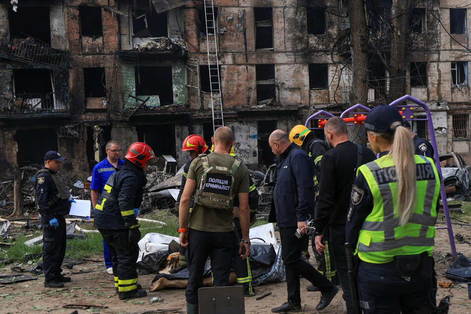 Multiple people were killed and dozens were injured in the latest Russian attack on a Ukrainian residential neighborhood.