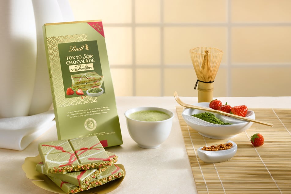 Wird die Matcha-"Tokyo Style Chocolade" auch auf so viel Begeisterung stoßen?