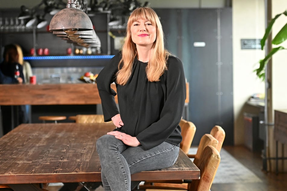 Clara Bünger (39) ist Dresdens Linken-Bundestagsabgeordnete und die stellvertretende Fraktionsvorsitzende ihrer Partei.