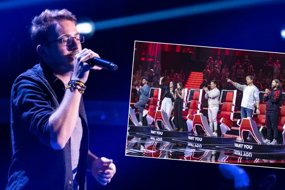Manuel (22) aus Coswig heute bei "The Voice of Germany"