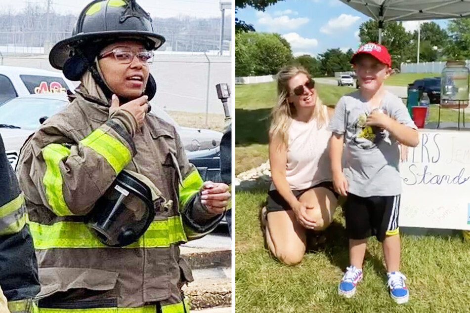 Feuerwehrfrau angeschossen: 5-Jähriger sammelt enorme Spenden mit Verkauf von Limonaden!
