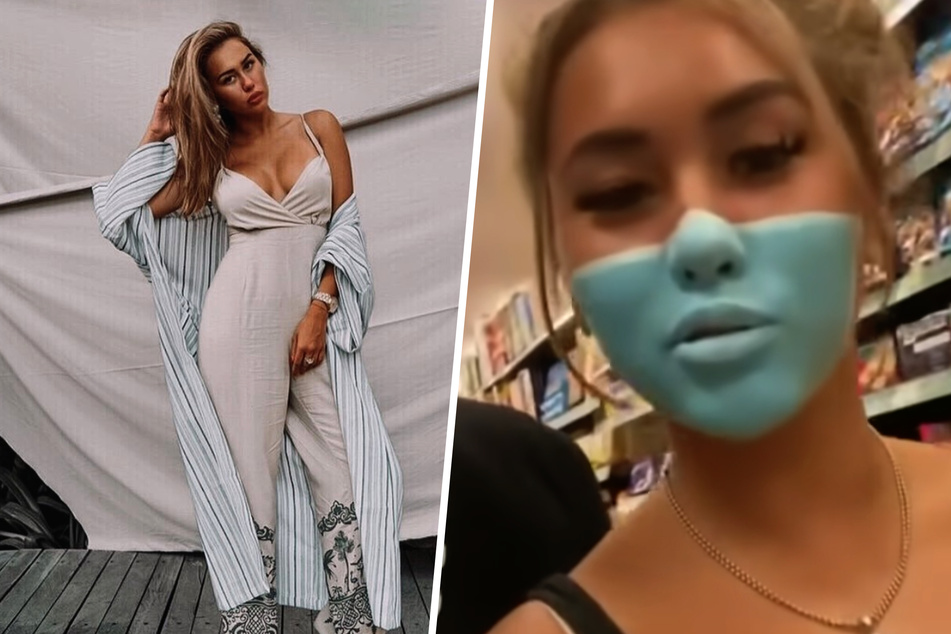 Influencerin wird wegen aufgemalter Fake-Maske aus Bali abgeschoben
