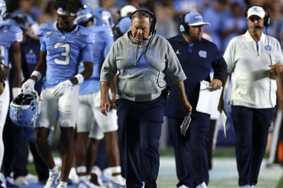 Bill Belichick signed a three-year deal with UNC last December.