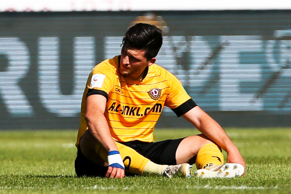 Jannis Nikolaou war nach dem Abpfiff in Sandhausen am Boden zerstört.