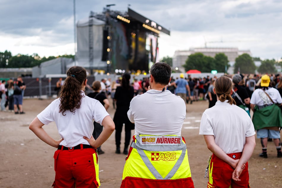 Die Rettungskräfte lobten die Festival-Besucher bei Rock im Park.
