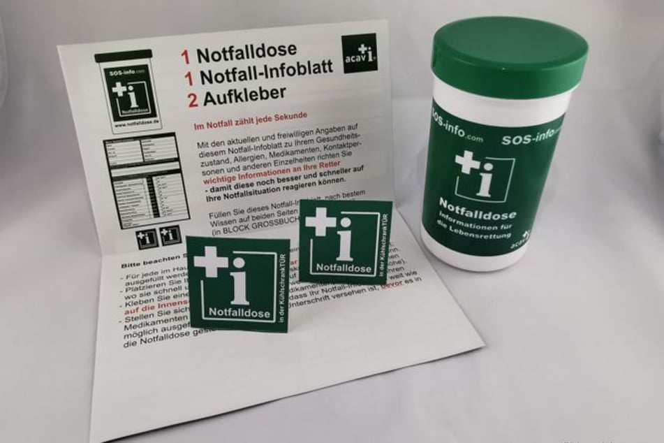 Was für Menschen längst etabliert ist, gibt es nun auch für Haustiere: die Notfalldose.