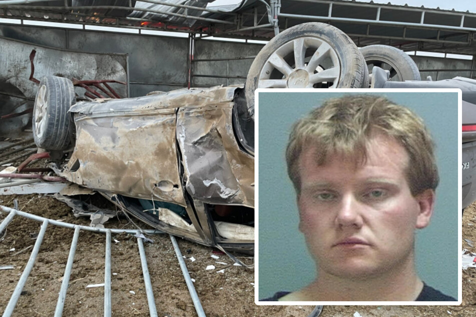 Drogenraser Kent Cody Barlow (25) überlebte den Crash und wurde mit Prellungen und Schürfwunden in einem Krankenhaus behandelt. Seine Opfer hatten weniger Glück.