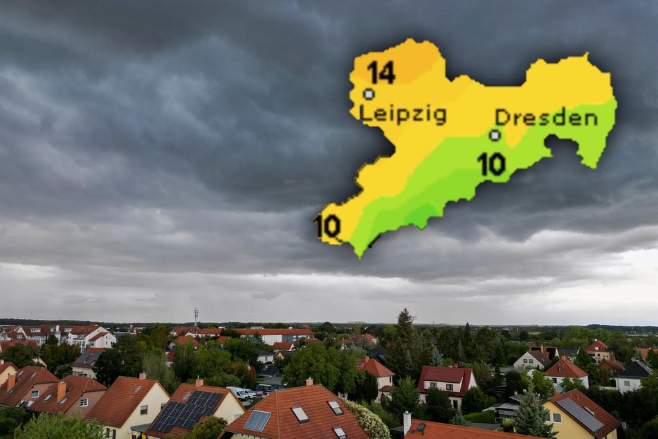 Schlechtwetter-Garantie in Sachsen: Stürmisch-nasse Aussichten für die neue Woche