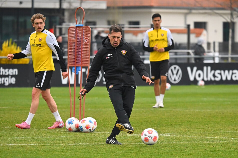 Längst in Dresden heimisch geworden: Dynamo-Trainer Thomas Stamm (43).