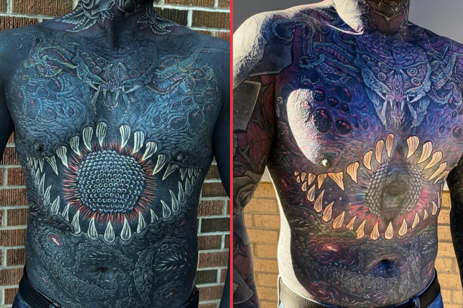 Ink addict Remy reveals radical bodysuit transformation