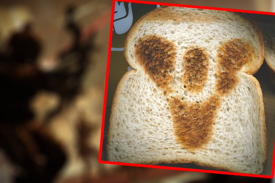 Toaster produziert seltsame Toastscheiben: Was hat es mit dem Symbol auf sich?