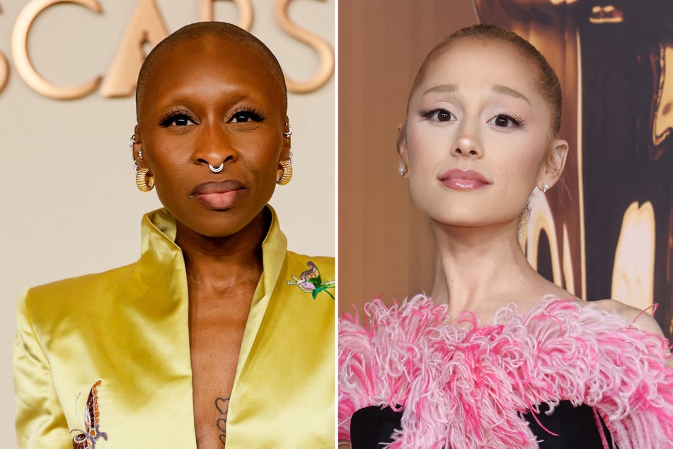 Cynthia Erivo (l.) and Ariana Grande will perform songs from their hit musical Wicked at the 2025 Academy Awards.