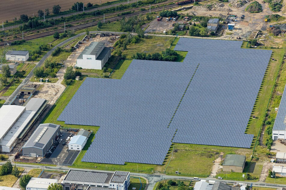 In Zeithain betreibt SachsenEnergie bereits einen Solarpark. In Jacobsthal soll ein neuer entstehen.