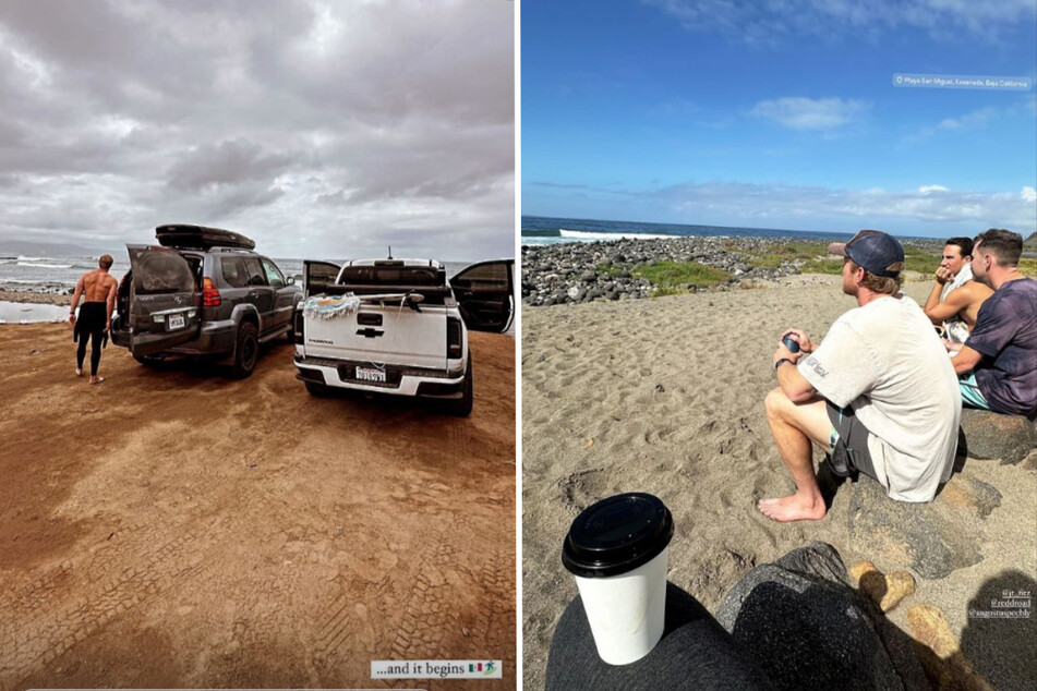 Noch vor einer Woche teilte Callum Robinson (33) Bilder und Videos von der Surfgruppe in Mexiko auf Instagram.