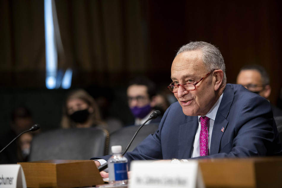 Senate Majority Leader Chuck Schumer and the upper chamber are now on holiday recess.