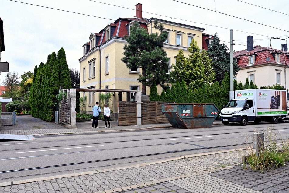 Vor einer Woche wurde das Haus an der Stephensonstraße zwangsgeräumt.