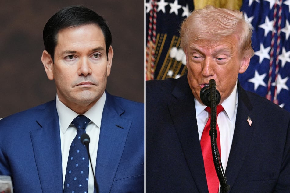 President Trump admitted to buying his cabinet members shoes from his favorite brand after Marco Rubio (l.) was photographed in a pair that appeared a bit too big.