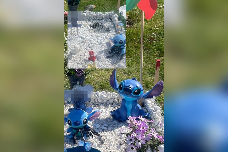 Die etwa 30 Zentimeter große Figur des Disney-Charakters "Stitch" nahm der Räuber einfach mit.