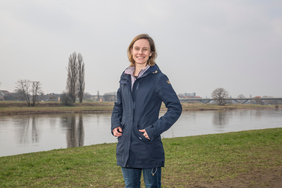 Nora Weinhold (40), Pressesprecherin bei SachsenEnergie.