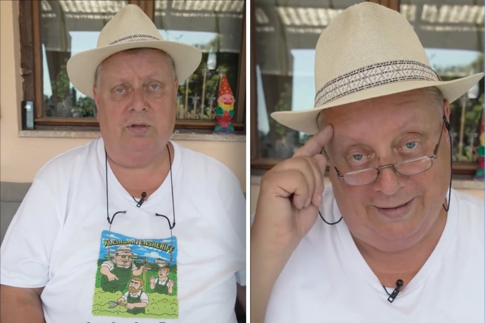 Kleingartensheriff Michael Baumann (62) beantwortet Fanfragen - auch dusselige.