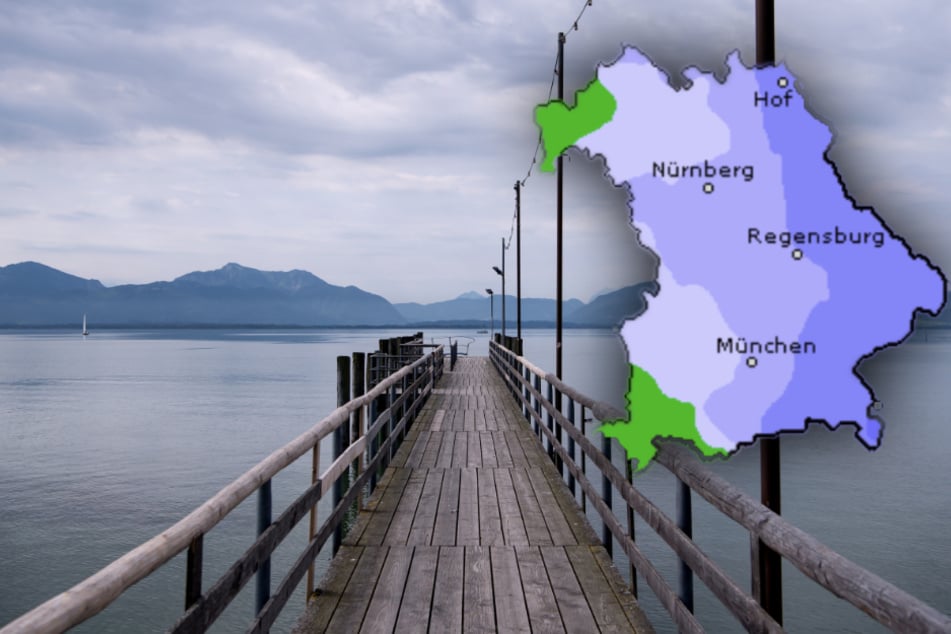 Am Montag sind in Bayern Schauer und Gewitter möglich. (Bildmontage)