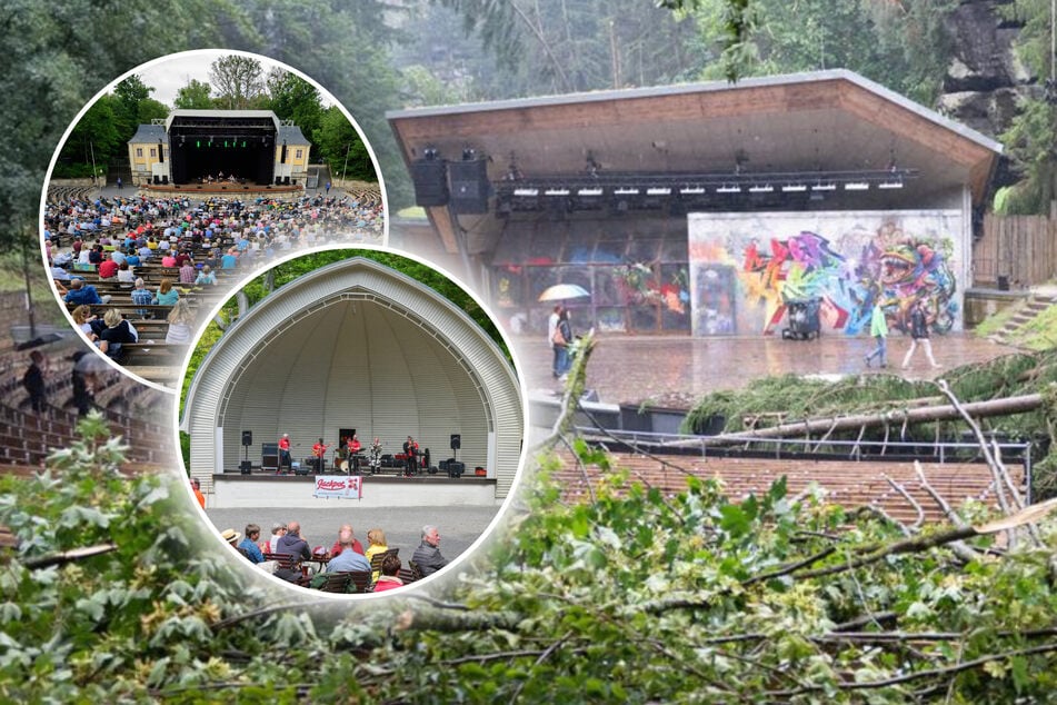 Nach Unwetter-Drama in Rathen: Felsenbühne verlegt Vorstellungen nach Dresden