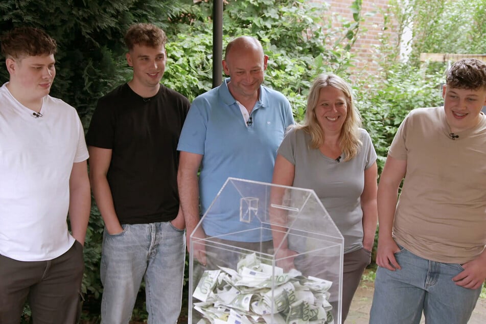 Familie Hebestreit spielt in ihrem Zuhause um bis zu 100.000 Euro.
