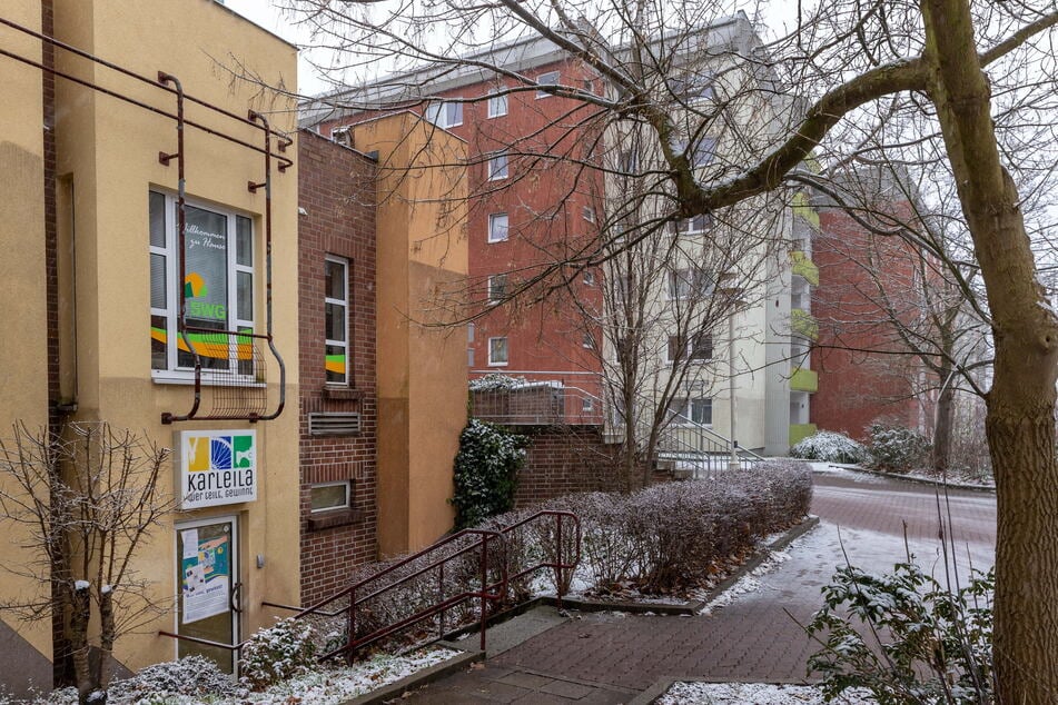 Karls Leihladen in der Sonnenstraße in Chemnitz.