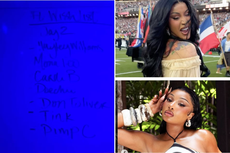 Will Cardi B (top r.) and Megan Thee Stallion team up for another hit?
