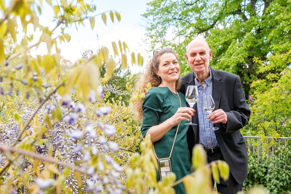 Tanja Beck-Leyh (58) und Professor Rainer Beck (77) freuen sich auf das Jubiläum, das am Wochenende gefeiert wird.