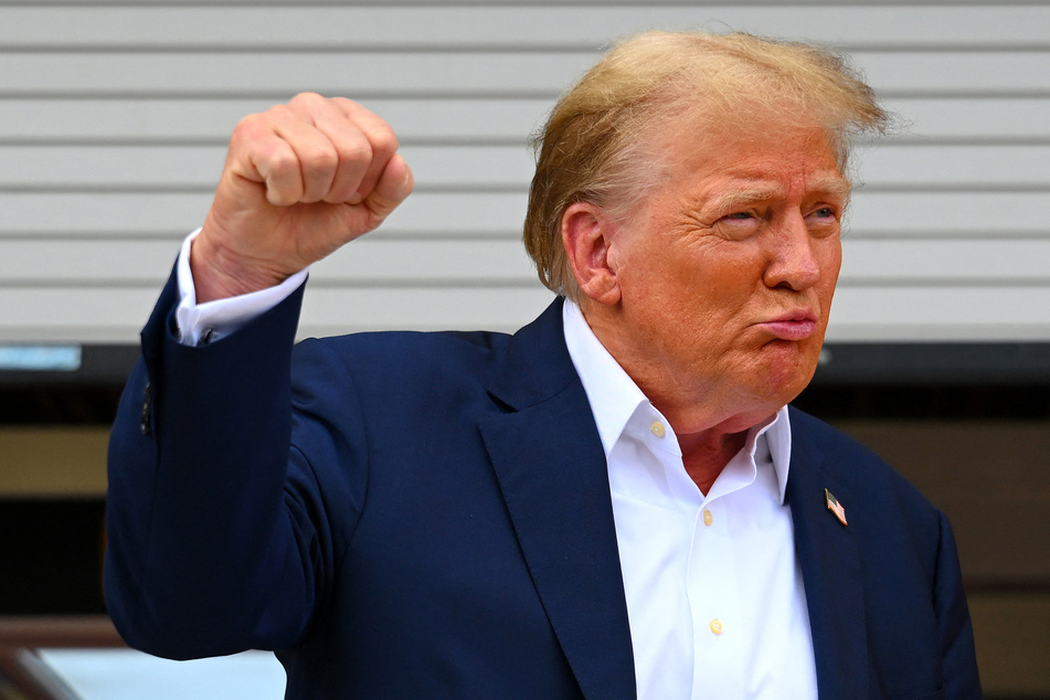 Former President Donald Trump has sharpened his allegation that his Democratic successor has weaponized the US justice system against him, comparing Joe Biden's tactics to those of Hitler's Gestapo.