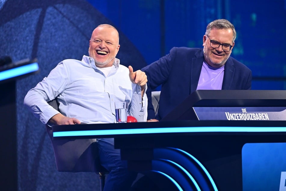 Die Unzerquizbaren mit Stefan Raab und Elton läuft am Samstag um 20.15 Uhr auf RTL.