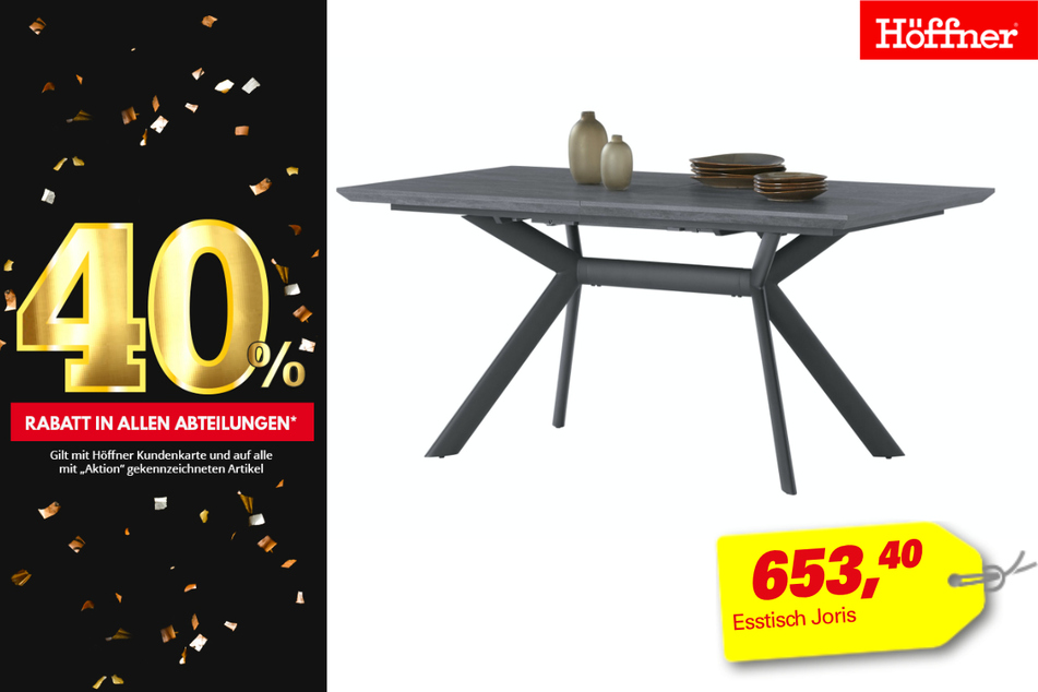 Esstisch Joris
für 653,40 Euro