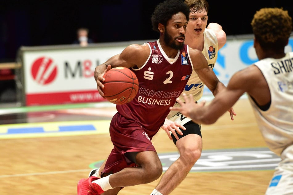 Terrell Harris (32) spielte drei Jahre für die Niners. Ludwigsburg verpflichtete den US-Amerikaner in dieser Woche nach. Harris rettete den Sieg gegen Chemnitz. (Archivbild)