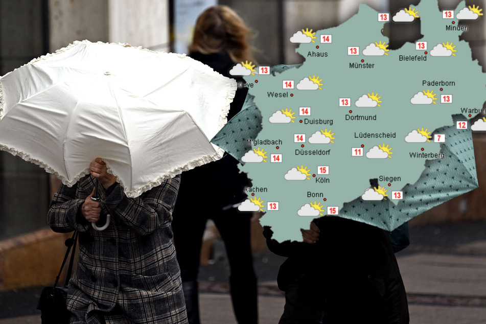 Regnerischer Wochenstart in NRW: Das Frühlingswetter lässt auf sich warten