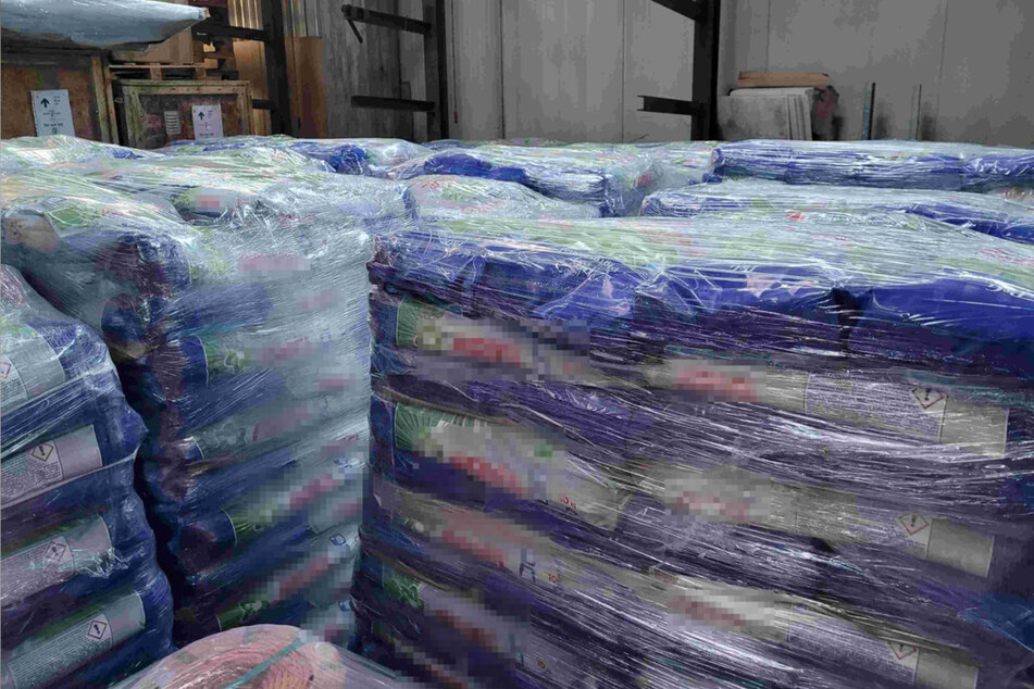Insgesamt 5400 Packungen Fake-Waschmittel fanden die Beamten in der durchsuchten Lkw-Ladung.