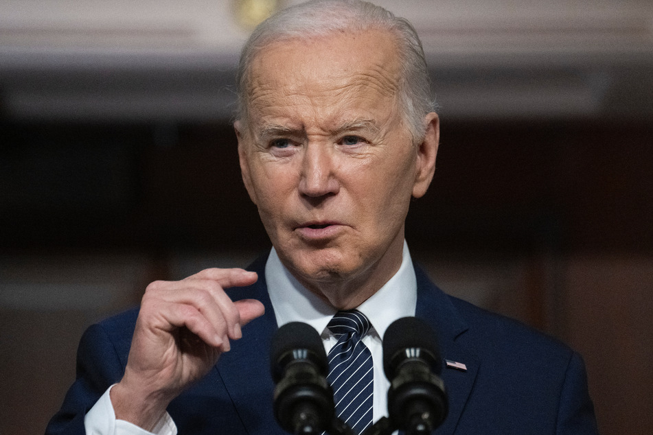 President Biden (pictured) is likely to be more threatened by RFK Jr.'s run than Donald Trump.