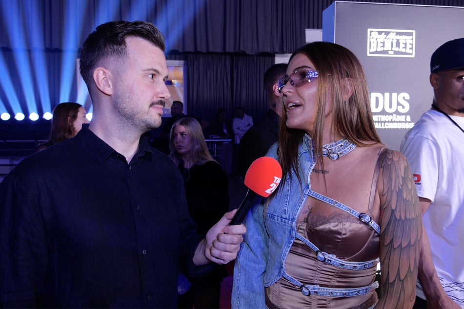 Gloria Schwesinger (33) vor "Fame Fighting" im Interview mit TAG24-Redakteur Nico Zeißler.